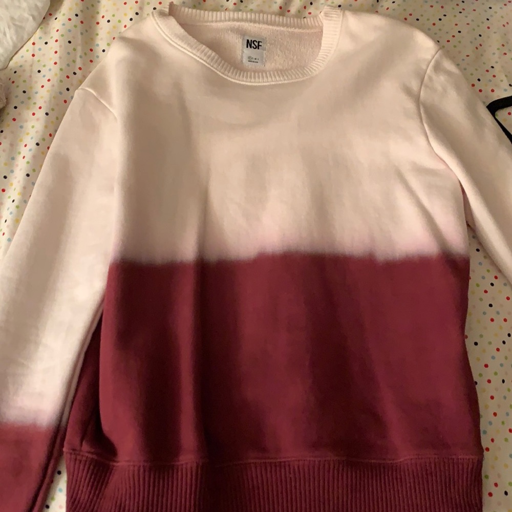 ombré nsf sweatshirt